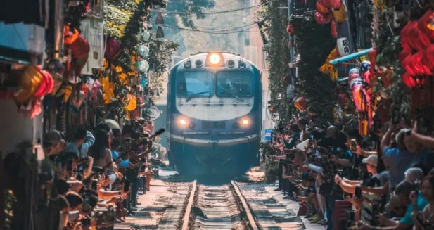 河内火车街咖啡- 在老城区中的独特体验